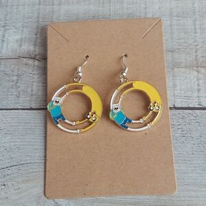 Adventure Time Earrings Finn and Jake